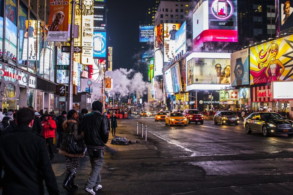 how to stay sober in the midst of bright city lights billboard messages and fast city life