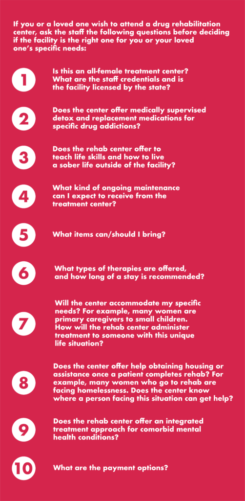 Rehabilitation Guide for Women - Steps