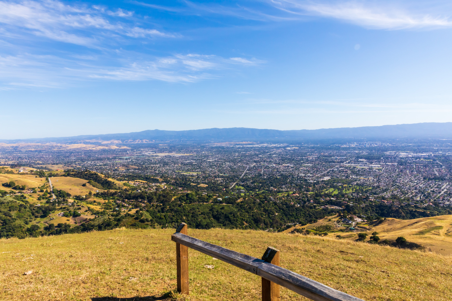 View of Silicon Valley near Casa Capri