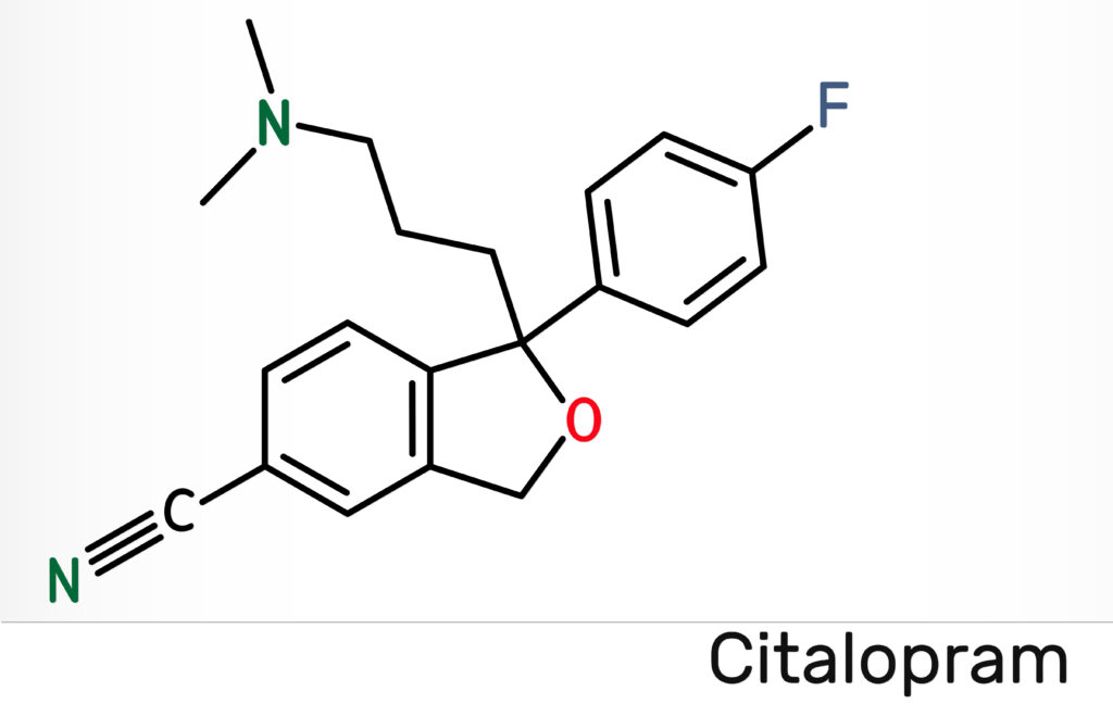 Citalopram, molecule