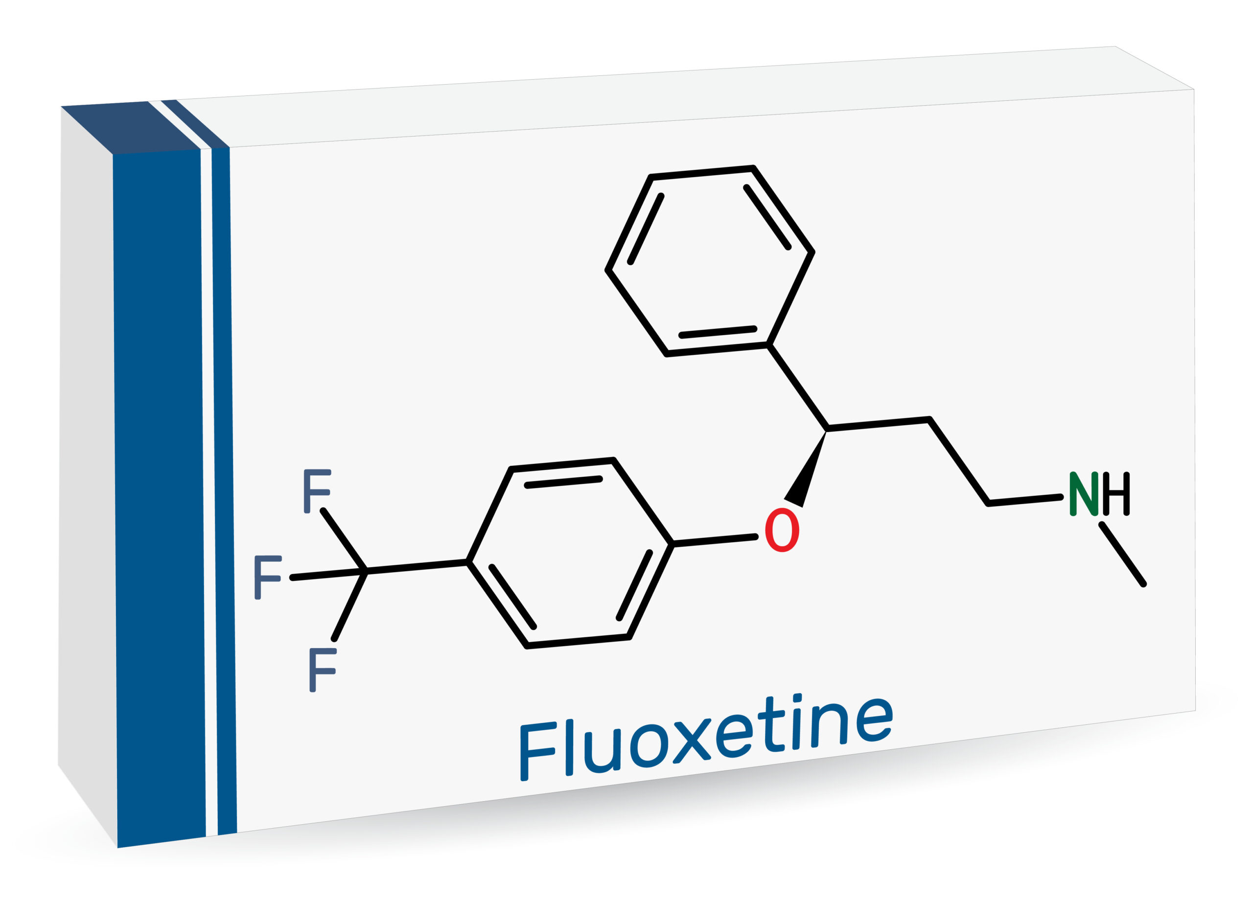 Fluoxetine molecule