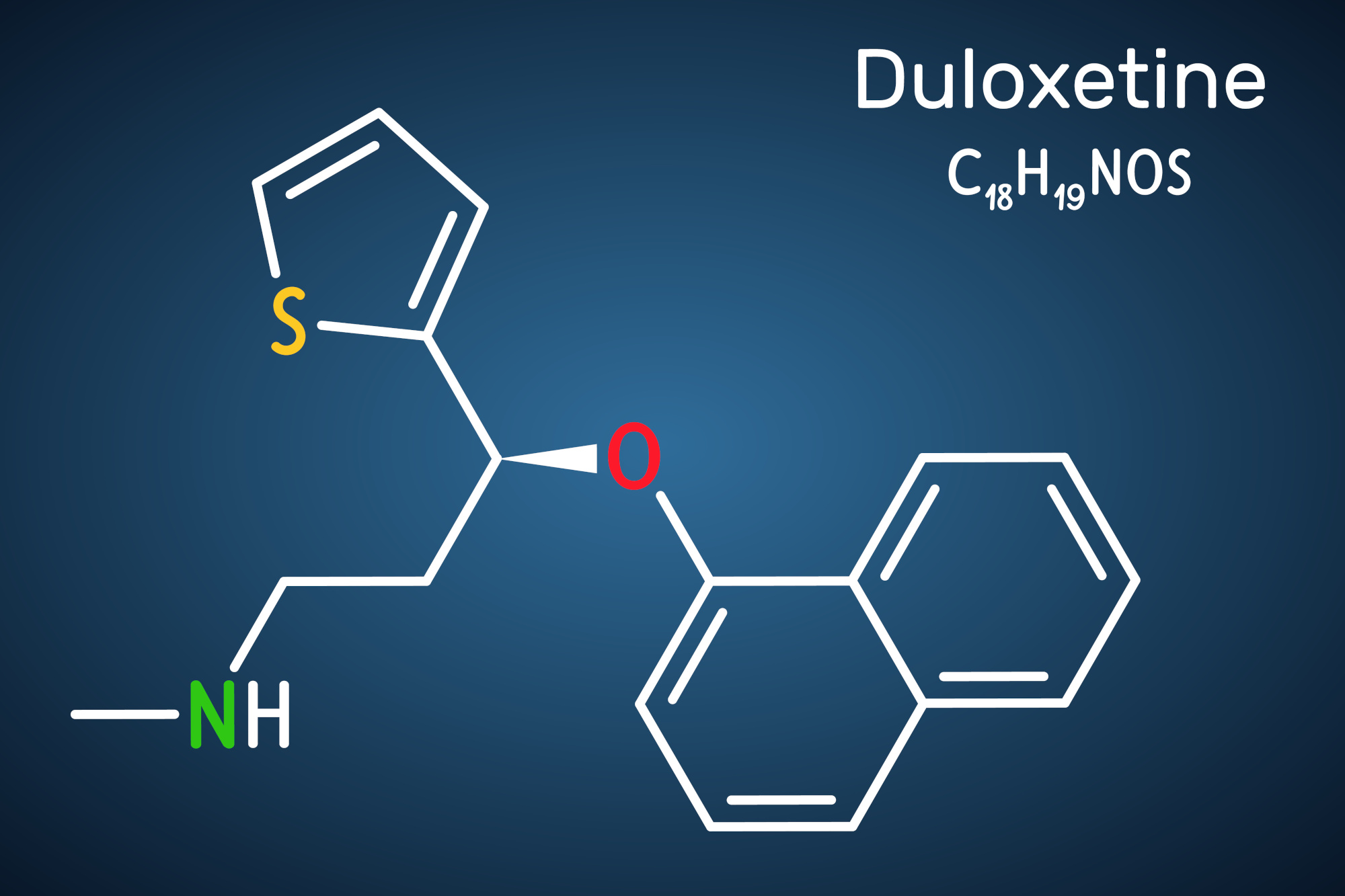 Duloxetine antidepressant