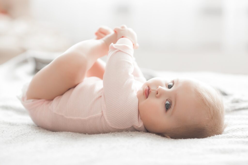 A healthy baby