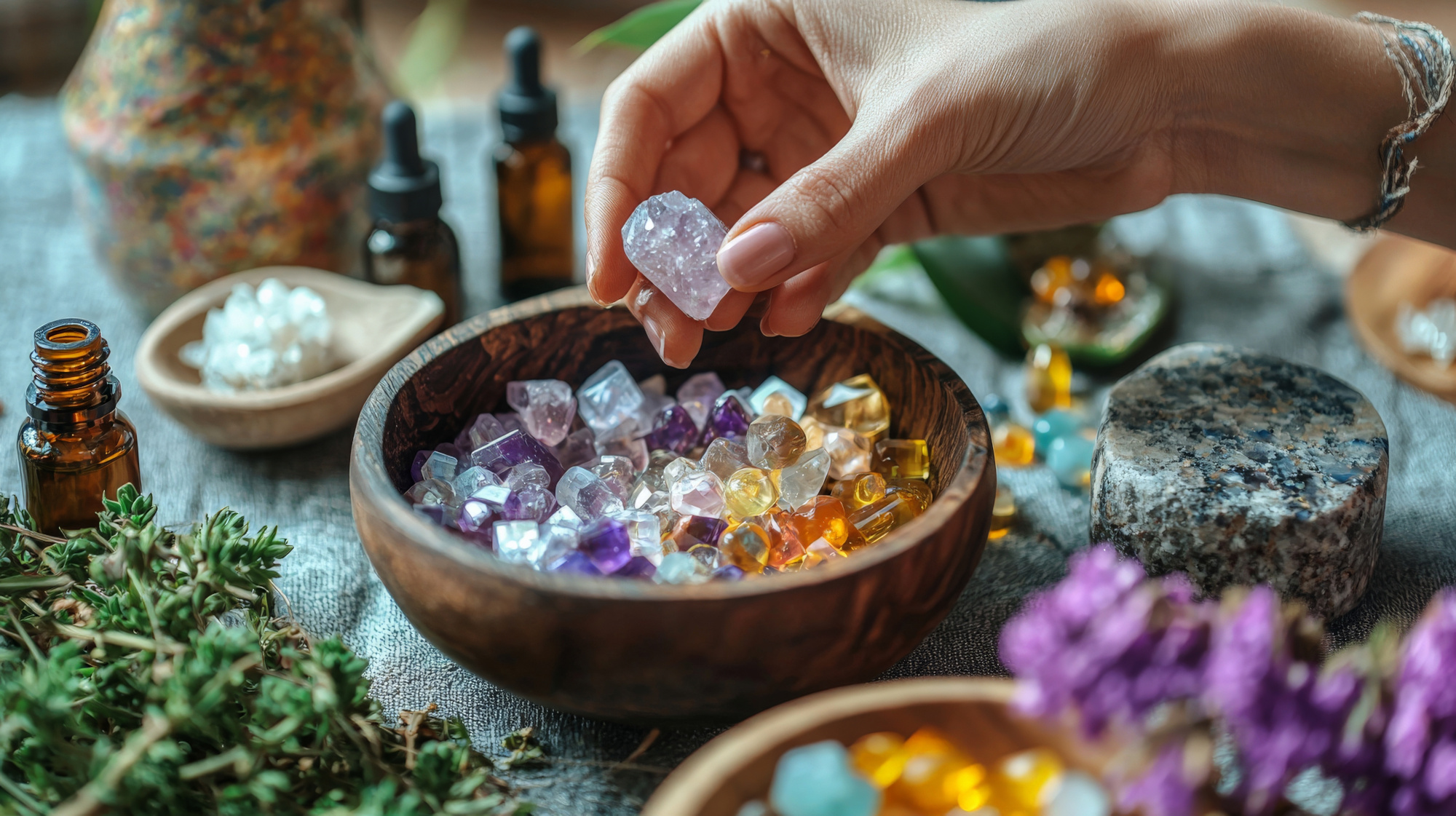 Crystals for Addiction Recovery