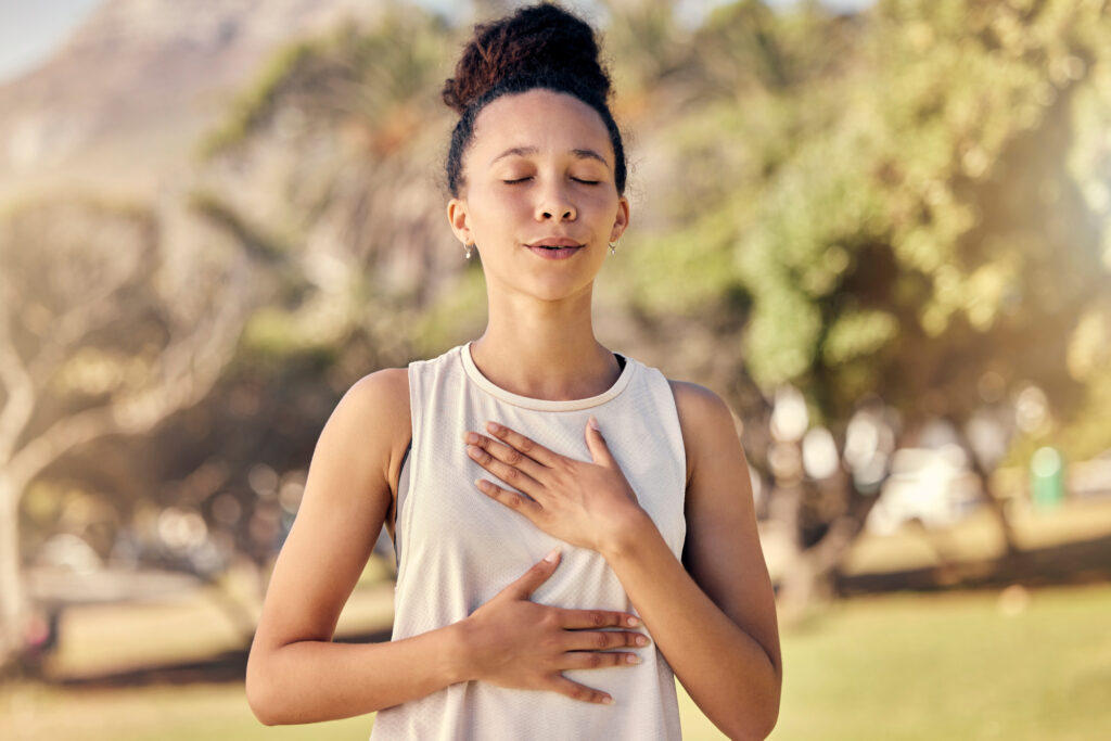 Woman Heal from Addiction