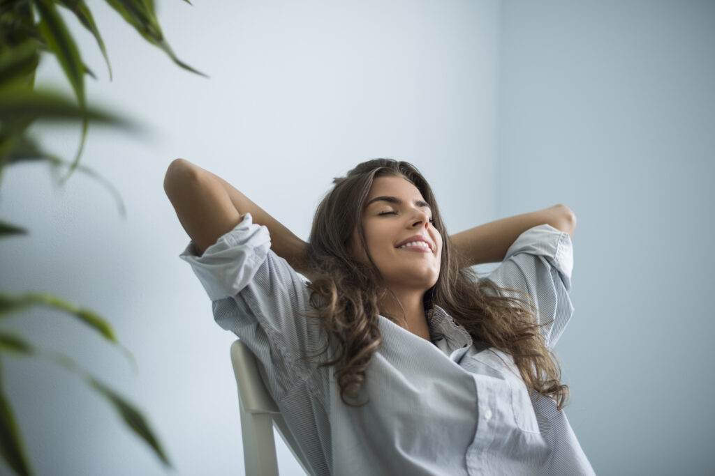 Happy woman