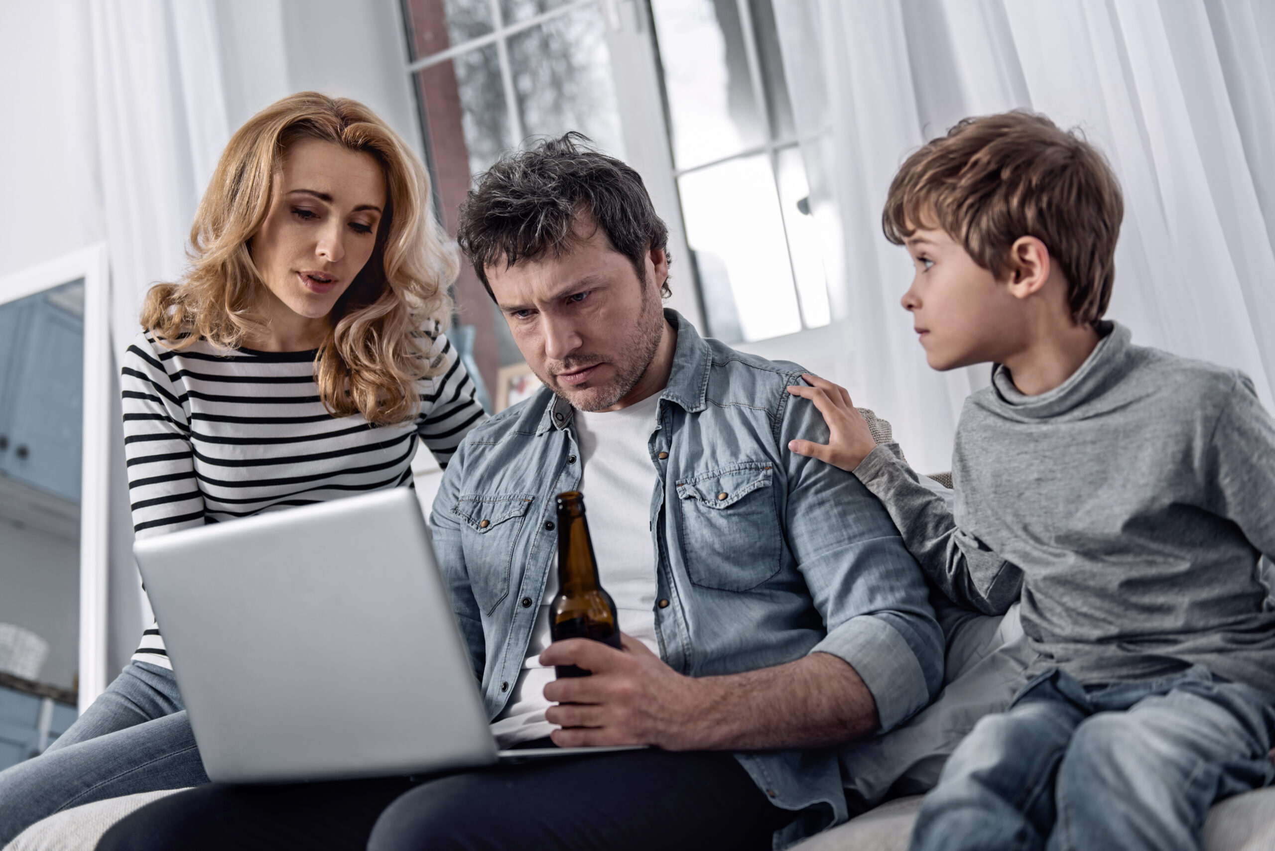 a-family-checks-on- how-alcohol-affects-mental-health