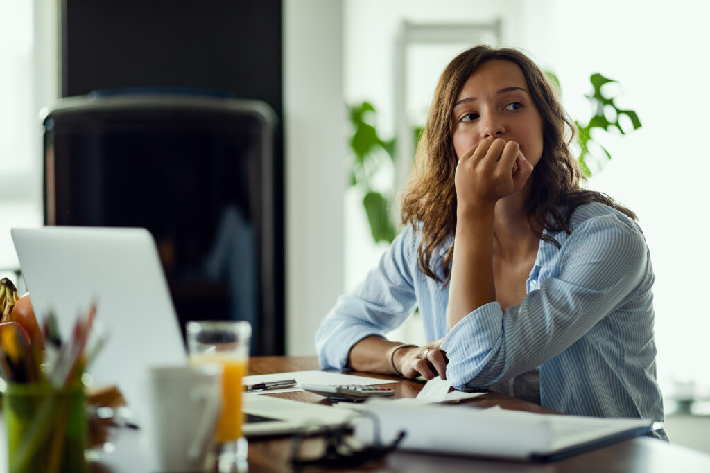 a-woman-thinking-how-alcohol-affects-her-mood