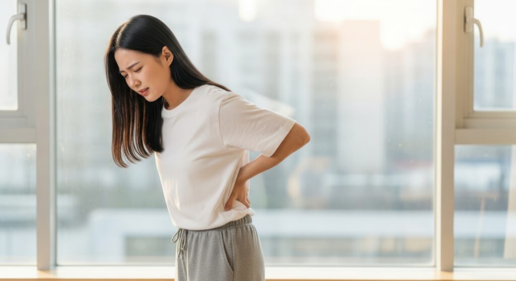 a-woman-suffering-from-changes-in- menstrual-cycle-due to-methadone- medication