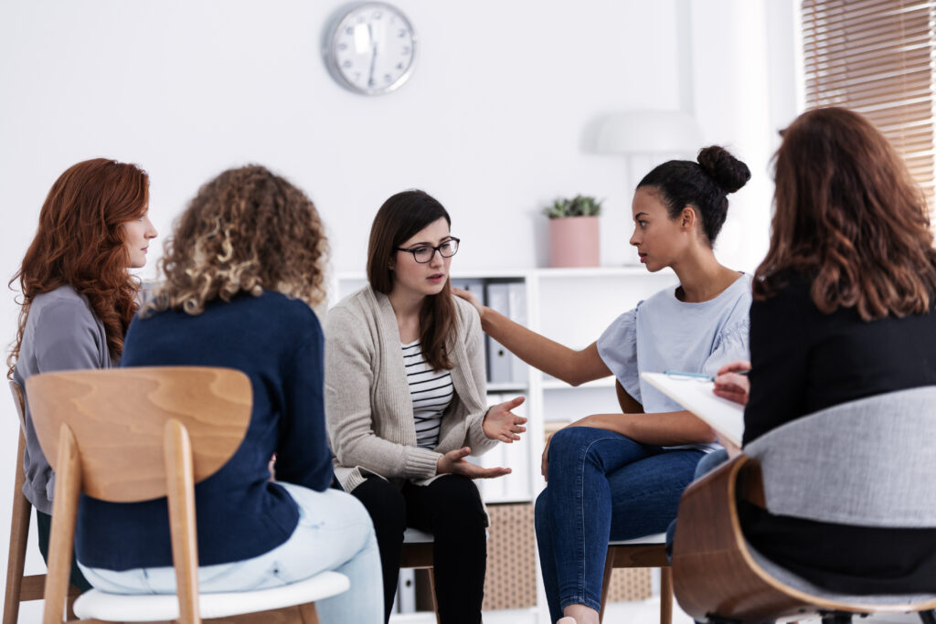 group-therapy-for- women-suffering-from- methadone-addiction