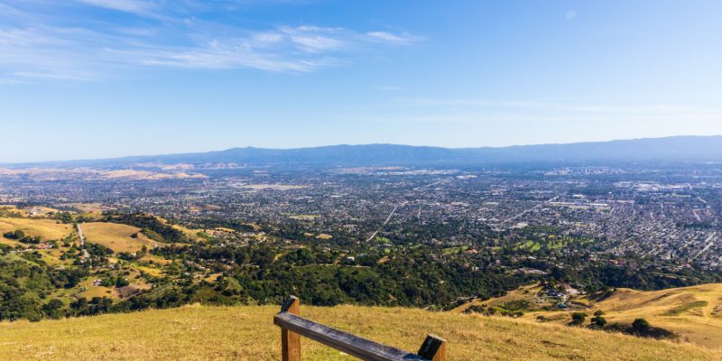 View of Silicon Valley near Casa Capri